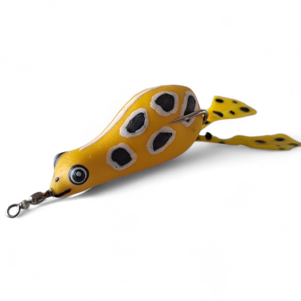 Sarı Silikon Kurbağa