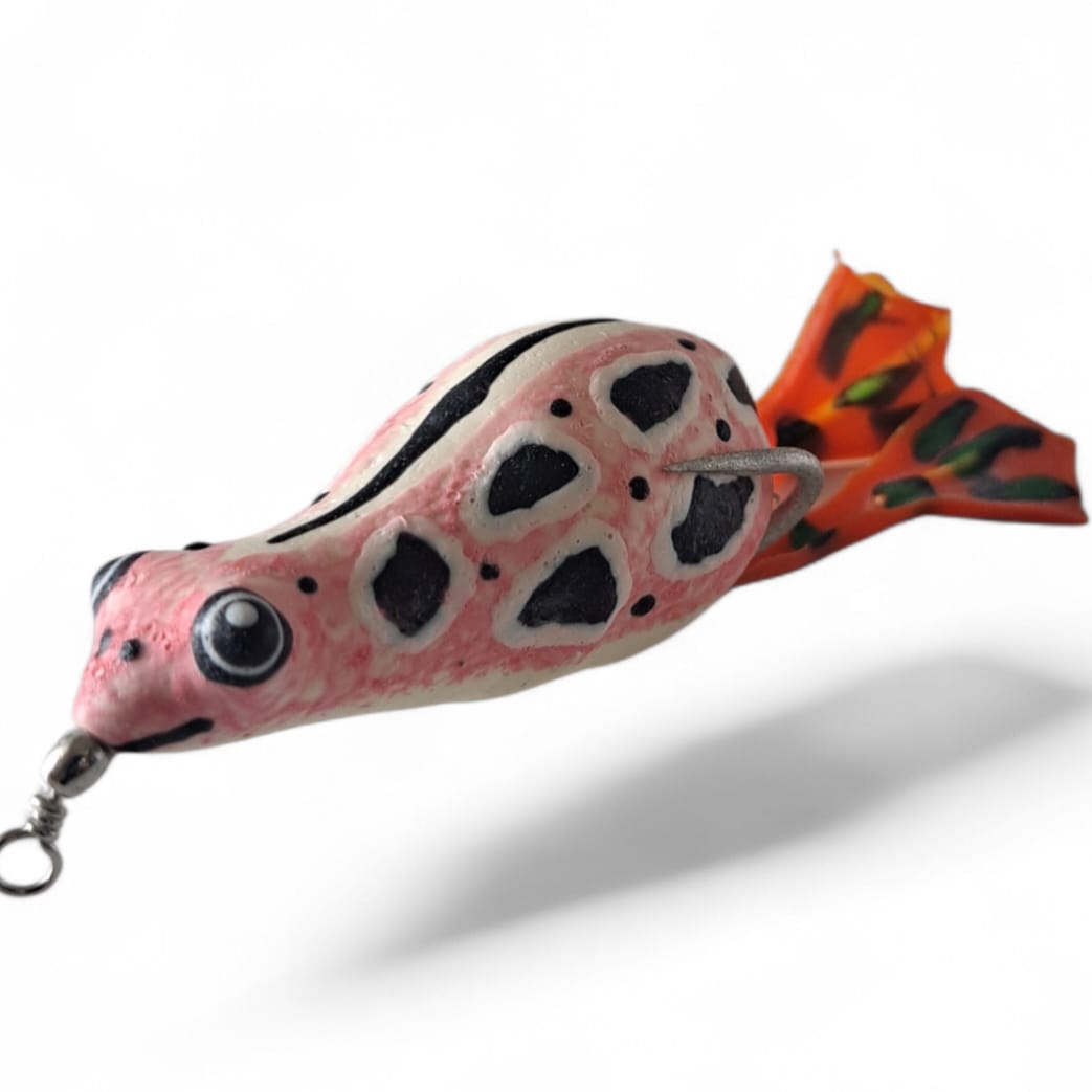 Pembe Silikon Kurbağa