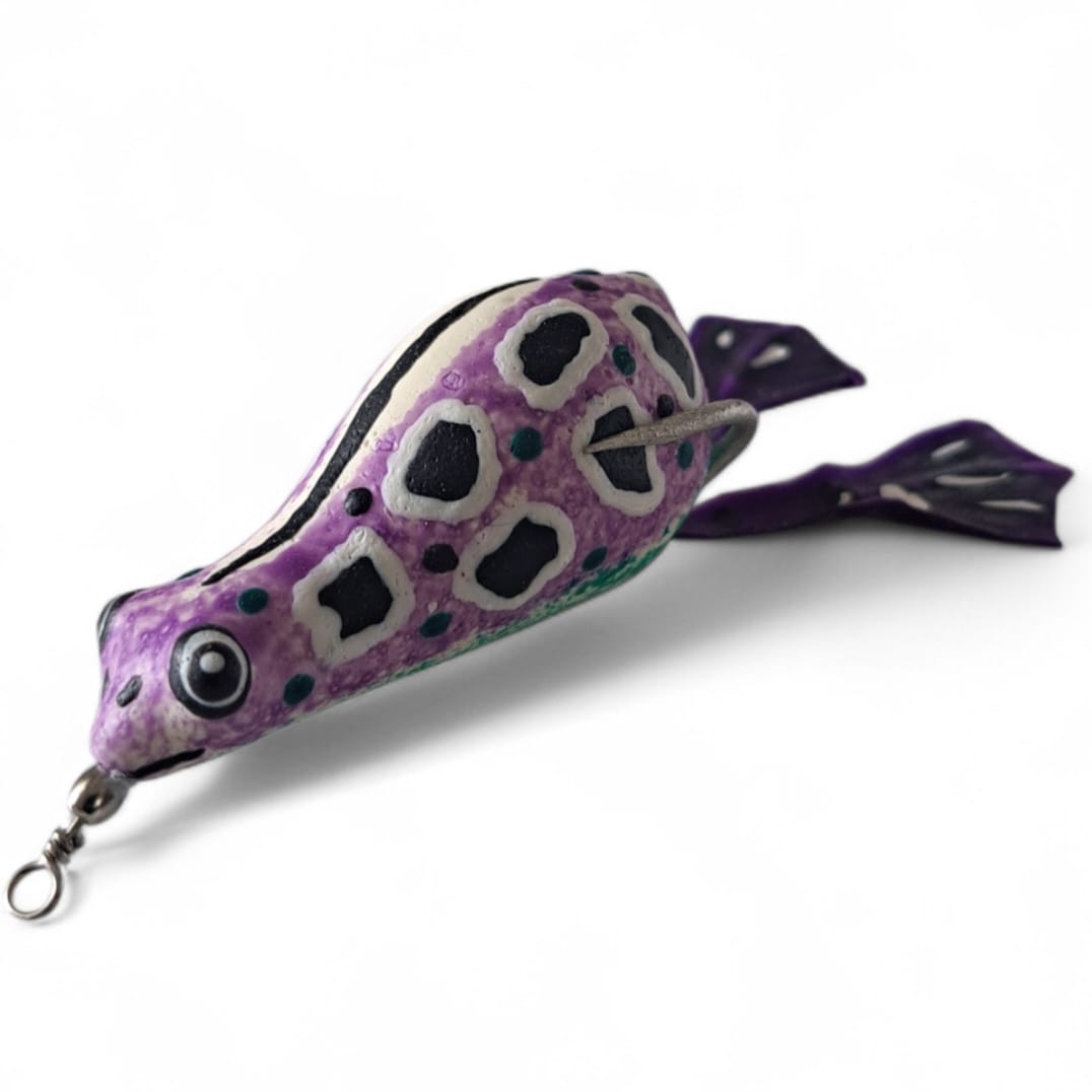 Mor Silikon Kurbağa