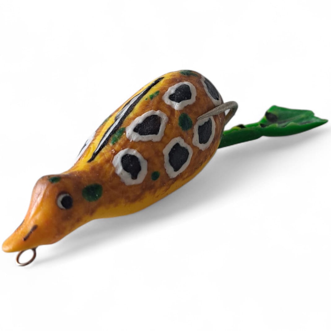 Kahverengi-Sarı Silikon Ördek